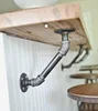 Wholesale different sizes industrial metal wall mounted galvanized pipes brackets