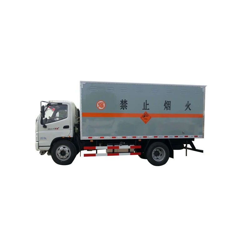 Foton 9.5 ton blasting equipment transport vehicle