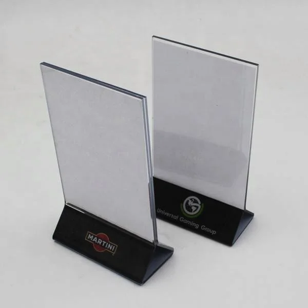 

Acrylic Sign Holder Table Card Display Menu