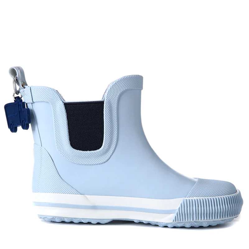 

Factory Direct Sales Kids Ankle Boots With Cute Pendant Rubber Children's Rain Boots, Customized
