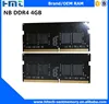Laptop sodimm 4gb ddr4 pc19200 2400mhz 260pin 1.2v ram memory for notebook
