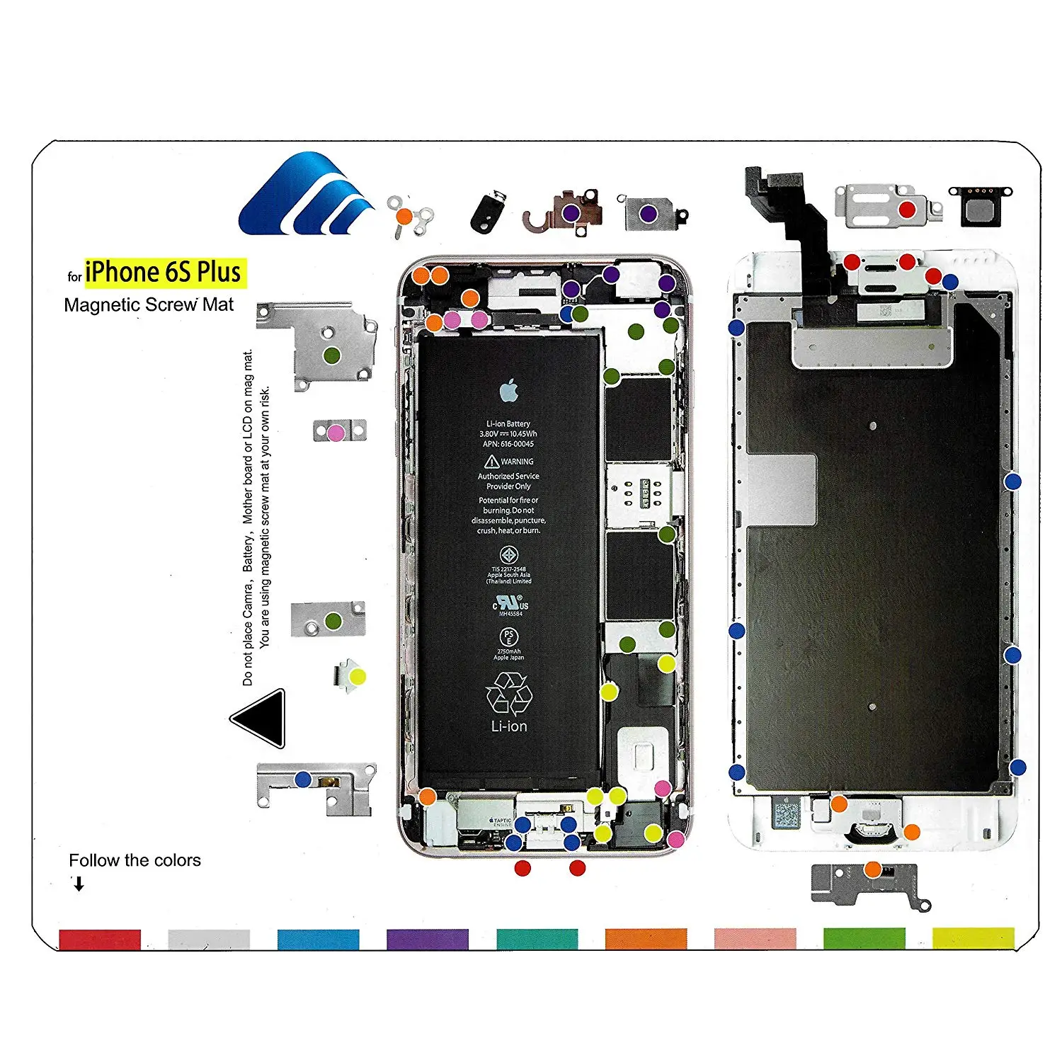 Разборка iphone 7 в картинках