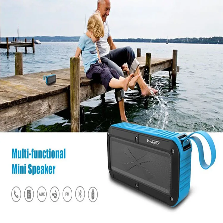 Factory Rechargeable Blue tooth Wireless Portable Stereo Speaker