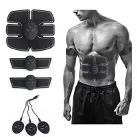 

USB Rechargeable Muscle Stimulator, abs Trainer EMS Abdominal Toning Belt Muscle Toner Abdomen/Arm/Leg Home Gym