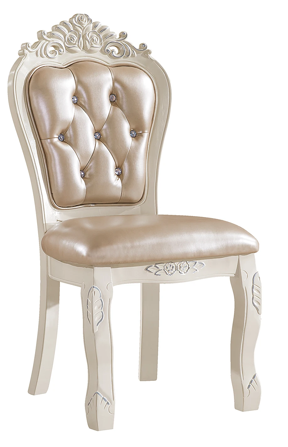 Royal Luxury Upholstered Dining Chairs With Arms - Buy Upholstered