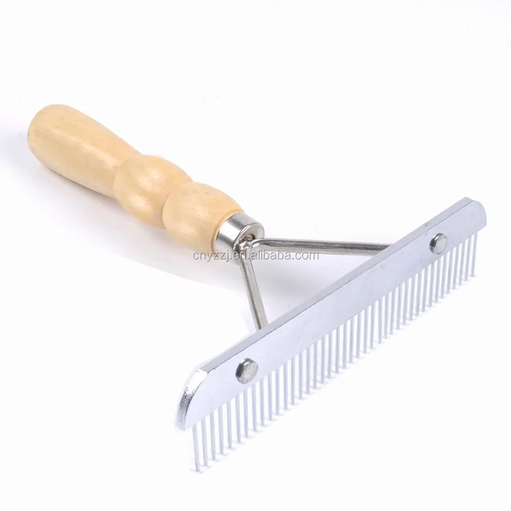 dog hair rake