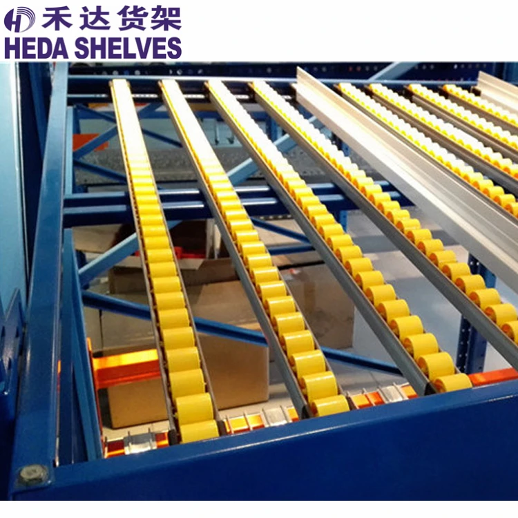 Low Price Roller Shelf,Warehouse Roller Rack System,Gravity Flow Rack