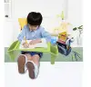 Haixing Top Sale Target Adorable Kid's Lap Desk with Storage Compartment Lightweight Student Study Table 12296
