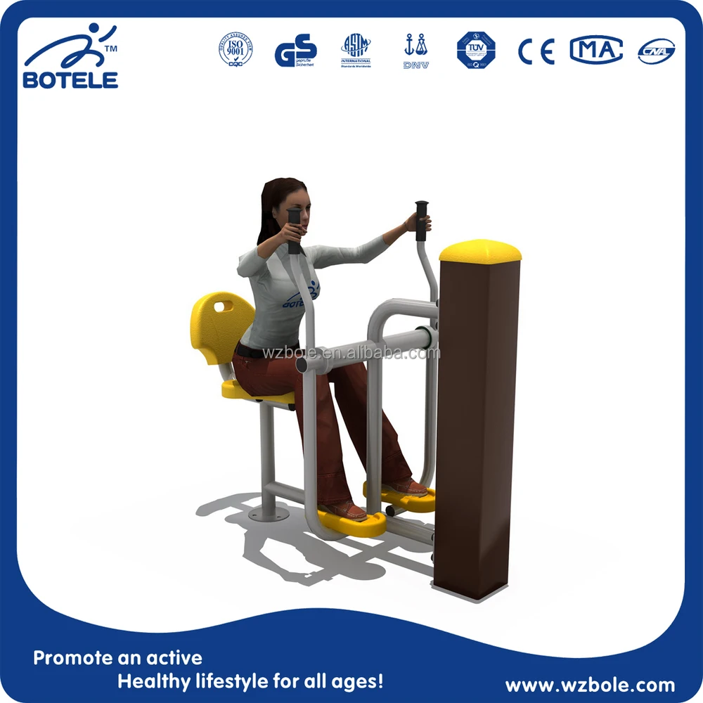 En1176 Approved Outdoor Disabled Fitness Equipment For Handicapped