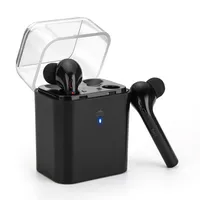 

Fan7 In Ear Headphone with Charging Box Noise Cancelling Stereo headset TWS Wireless Sports Bluetooth earphone