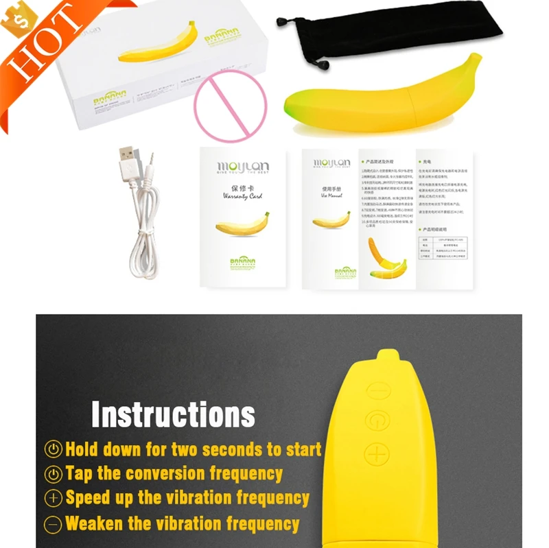 Usb Rechargeable Waterproof Strong Vagina Vibrator Banana Dildo Camera