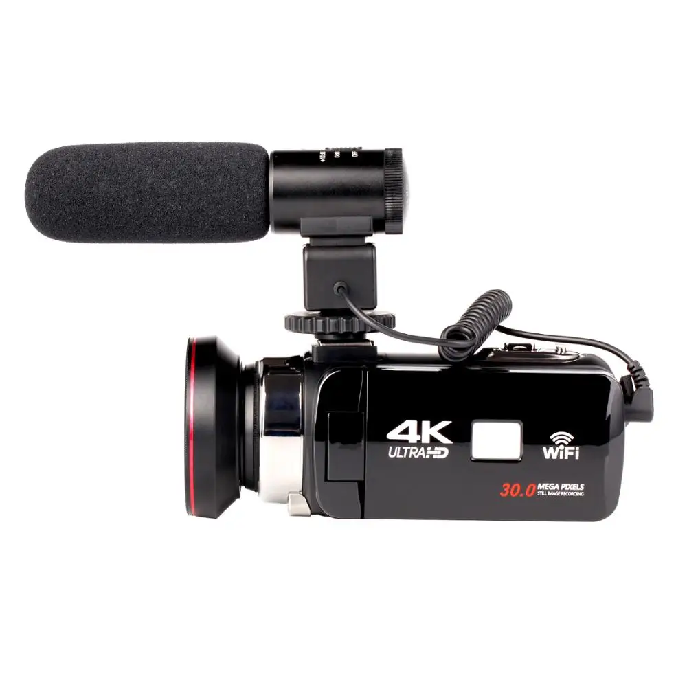 High quality Audio/Sound improved 4K camcorder digital video camera ...