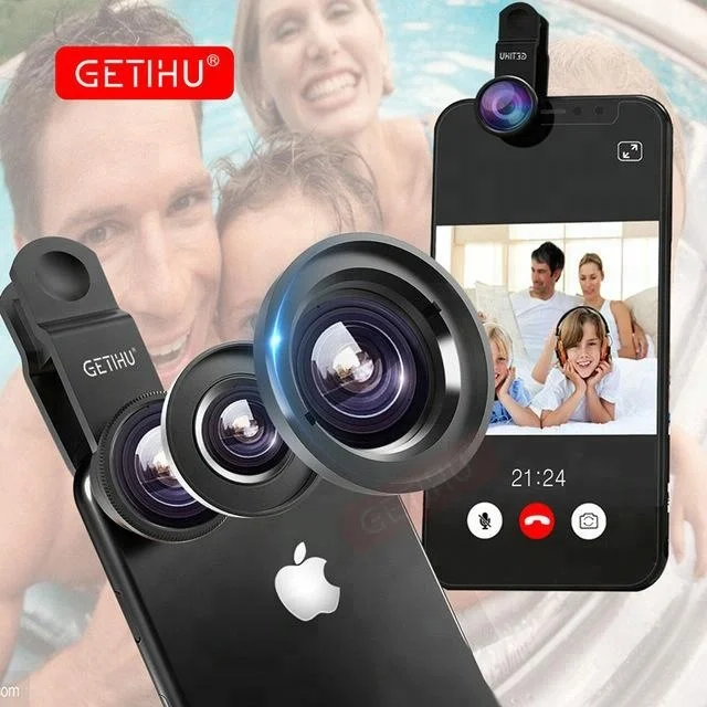 

2018 Fisheye Camera Lens Mobile Phone Lenses Universal Fish eye Smartphone Macro Lentes Microscope For iPhone 6s Lens fisheye