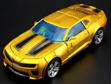 2015 New Arrival Metallic Colour Bumblebee Robots WK02 Action Figures Classic Toys For Boys Collection Car With Box D0085