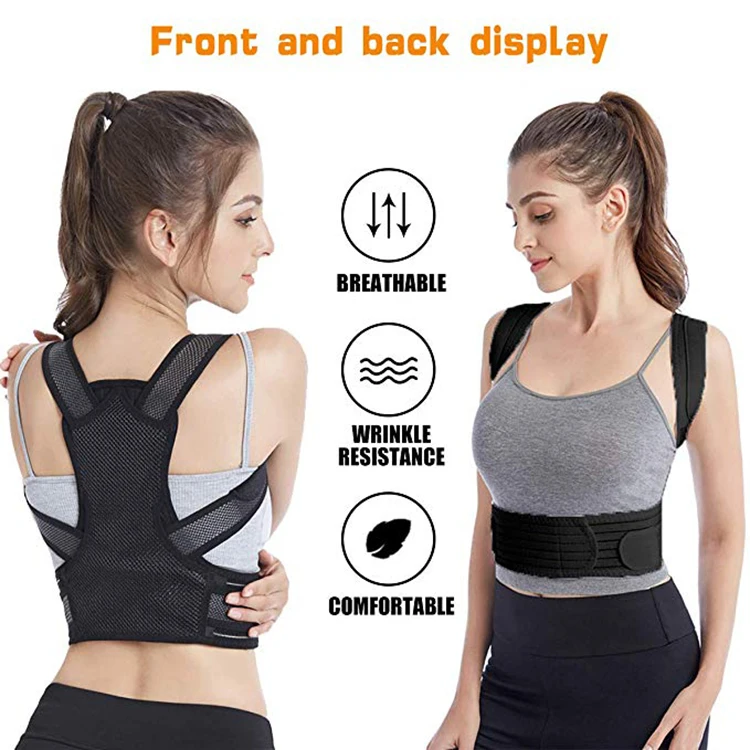 Medical Vest To Correct Posture Latest Back Brace Neoprene Corrector ...