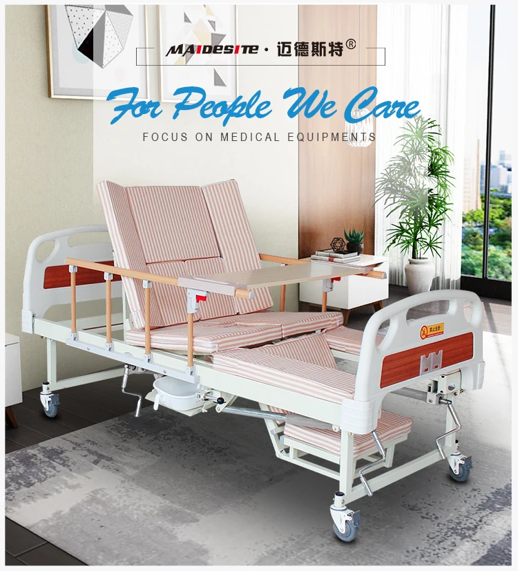 
multi function medical electric home nursing bed with patient lift 