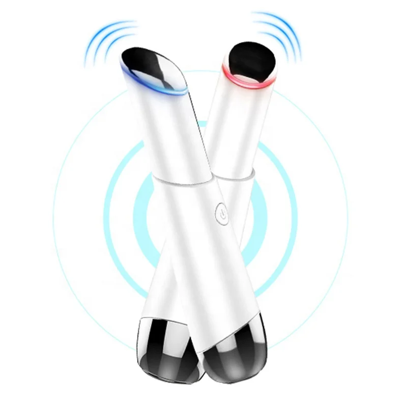 

Electric Ion Color Light Eye Lifting Beauty Machine Lip Care Massager, White/ pink