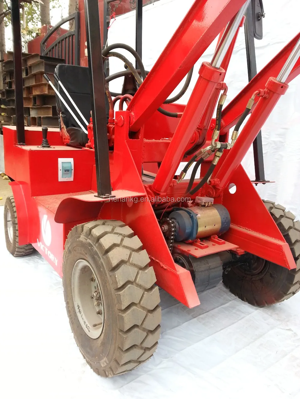 Mini Electric Wheel Loader/electric Tractor Front End Loader Buy