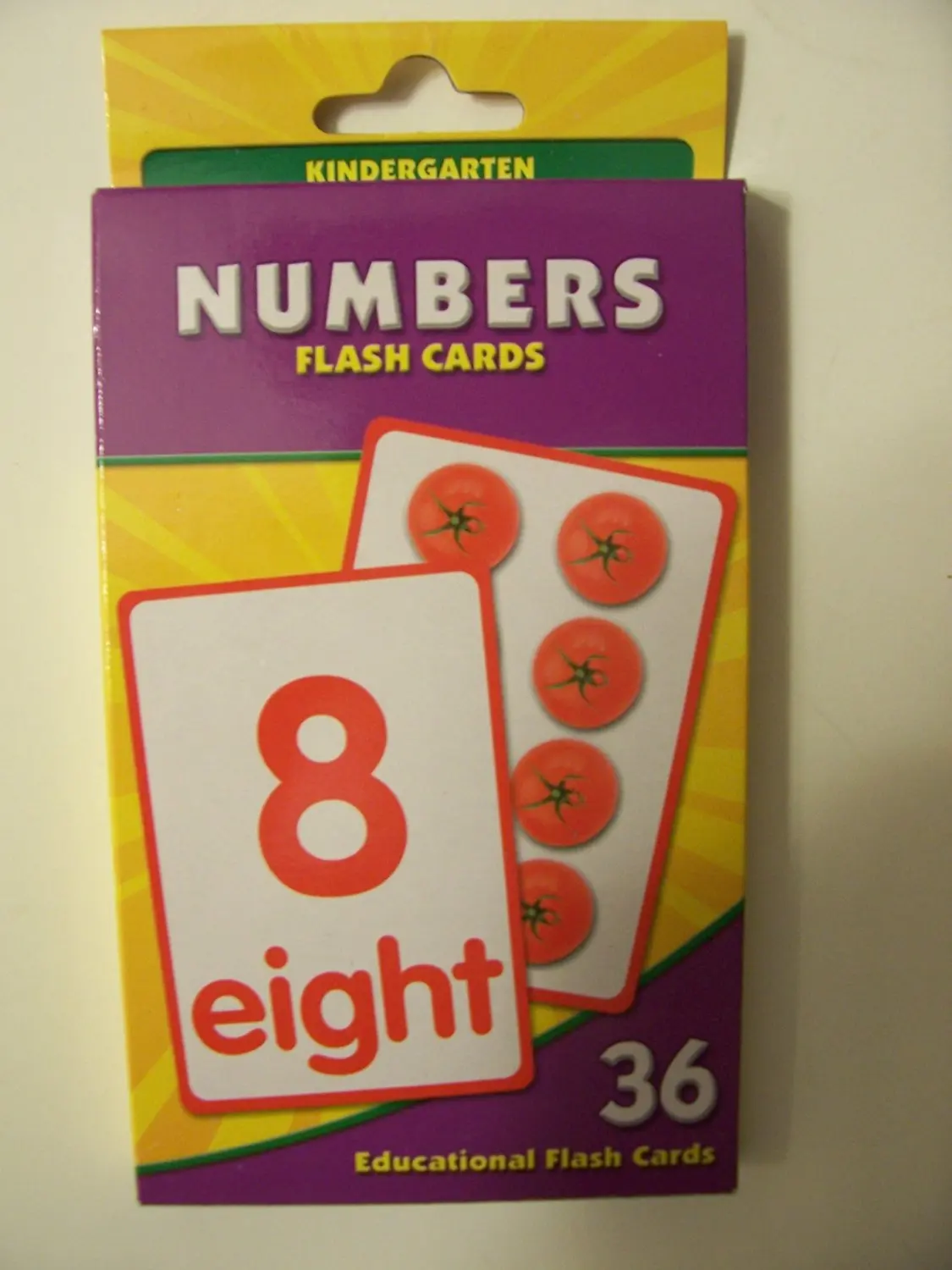 Educational Flash Cards ~ Numbers (36 Flash Cards; Kindergarten)