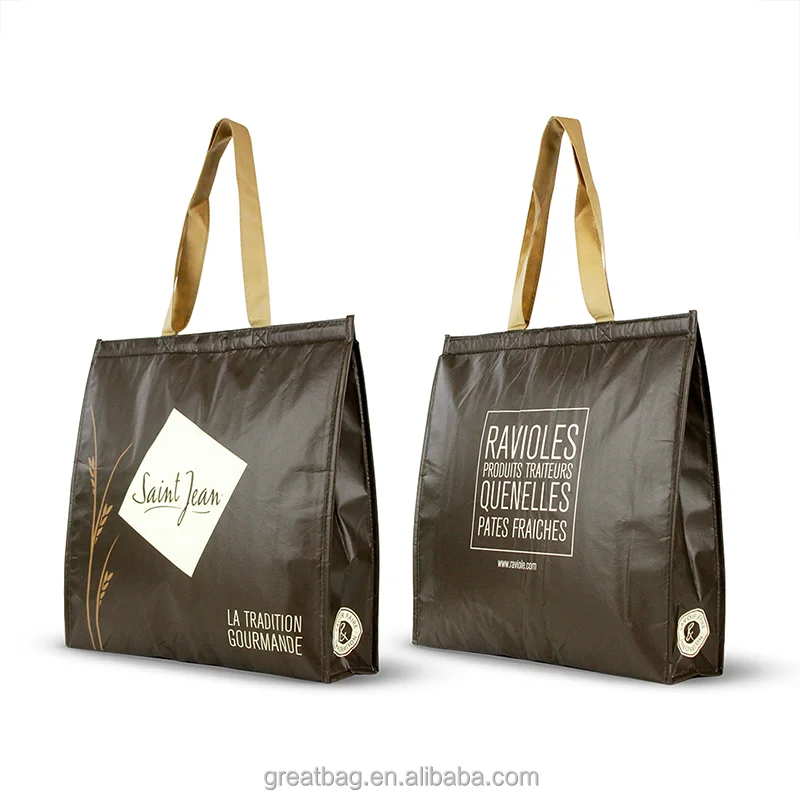 

Fully Customizable Non Woven Polypropylene Laminated insulated tote Bag, Customized color
