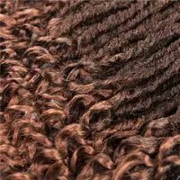 

Crochet Braids 18'' Most Natural Faux Locs Crochet Braid 100% Premium Fiber Synthetic Hair nu locs African braid Hair Extensions
