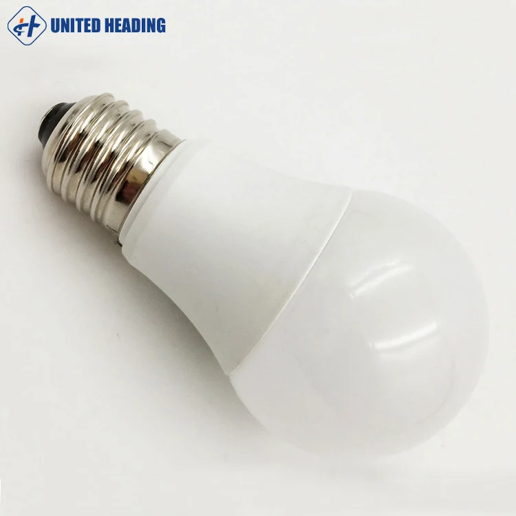 e27 6500k 5w a60 led bulb raw materials lamp