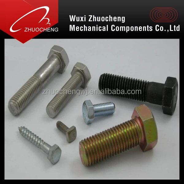 black a325 din6914 heavy hex head bolt for structure