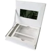Custom logo linen flash drive pen drive usb gift box