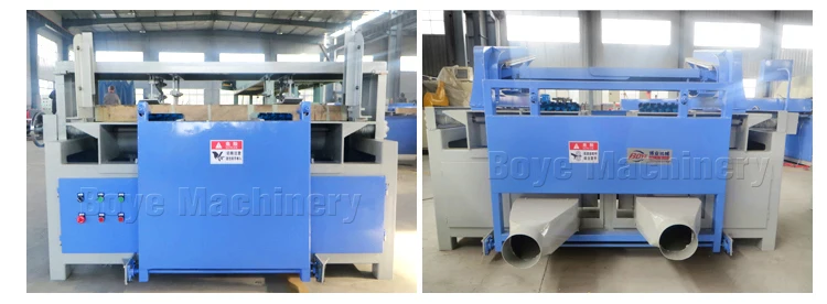 Milling Groove-digging Woodworking Machinery Wood Board Notching Machine Wood Sawdust Block Making Machine