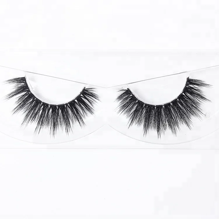 

Cheap price Korean faux mink lashes 3D silk eyelash, Natural black