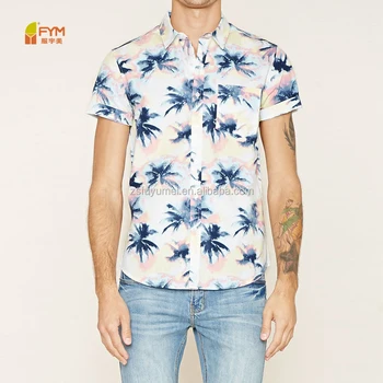 camisa de hombre hawaiana