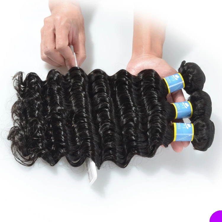 

China vendors cheap different length brazilian virgin hair unprocessed deep wave aliexpress hair