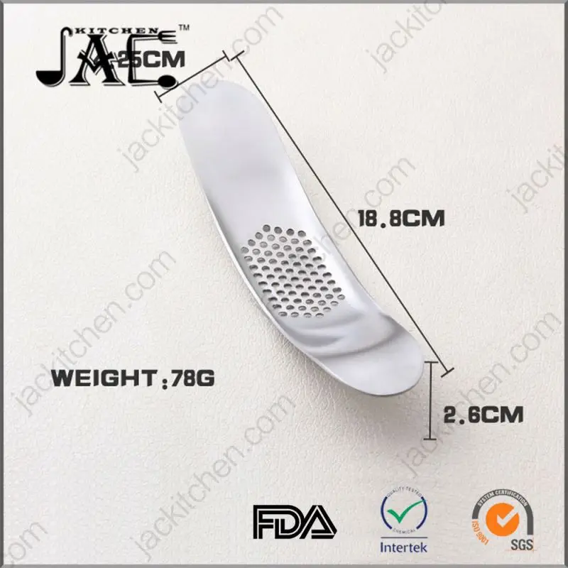 Man Made Durable Hot Sale Stainless Steel Garlic Press