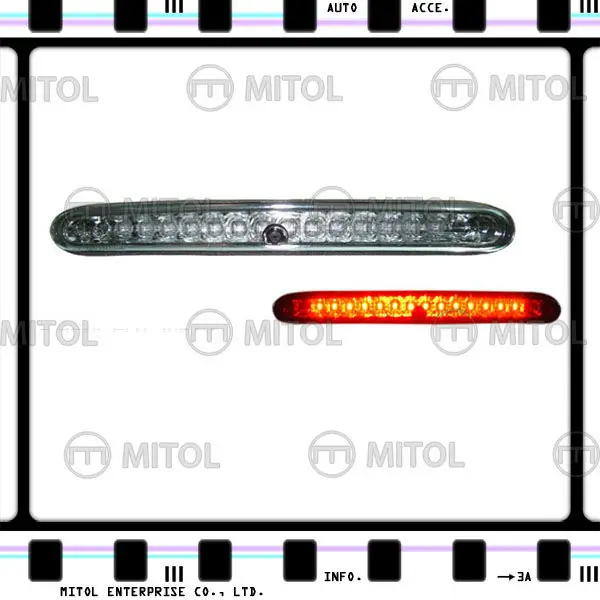 Lenti trasparenti terza luce di stop LED freno