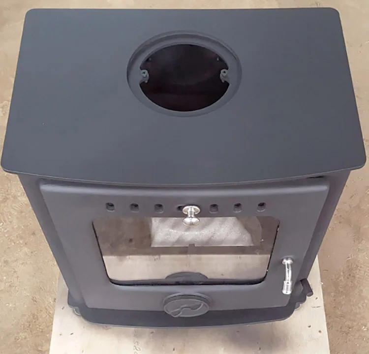 Easy Install Freestanding Black Paint Steel Plate Bottom Air Intake