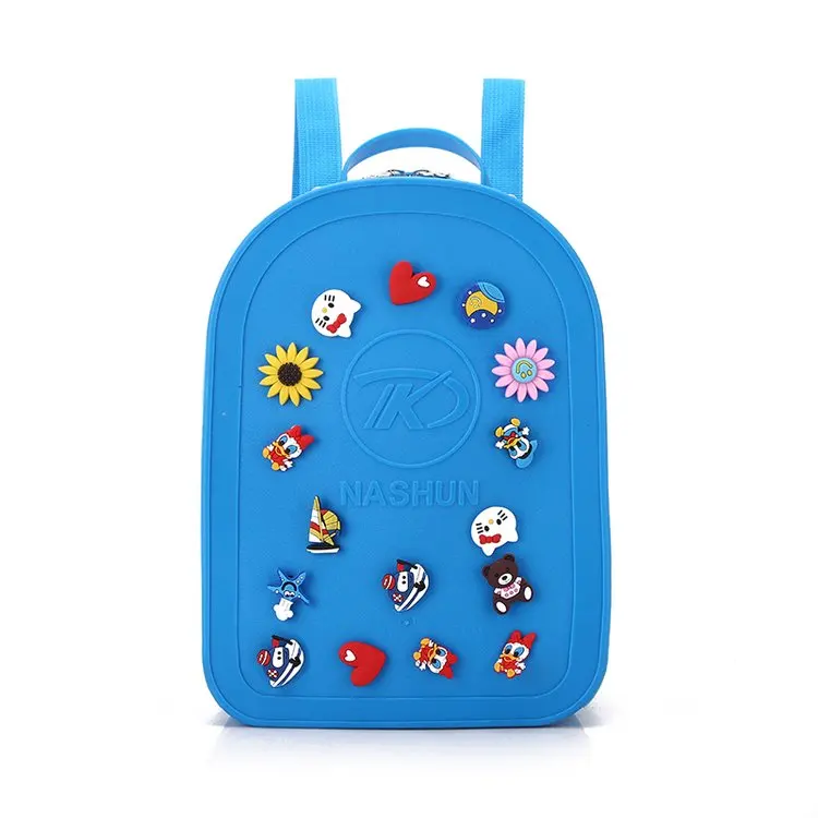 

Wholesale Fashion Silicone Cartoon School Backpack for Children, Promotion Carton Backpack Bag for Girls, Custom color is welcome