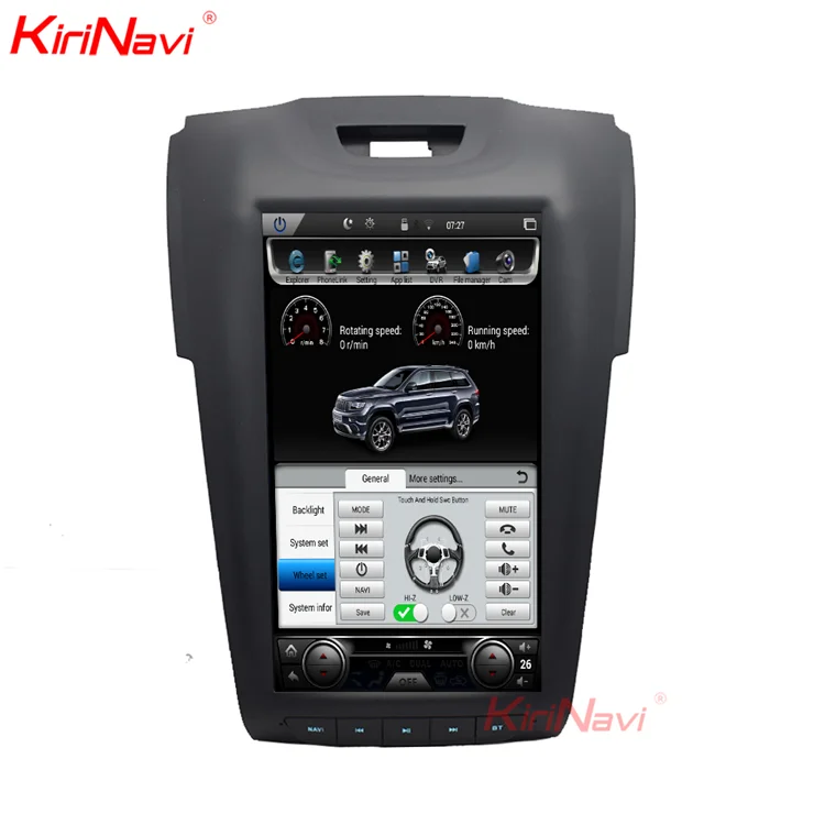 Kirinavi Vertical Screen Tesla Style Android 6.0 11.6" Car Radio For