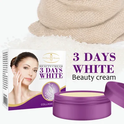 

Aichun Beauty Moisturizing Nourishing 3 Day Whitening Nude Makeup Pearl Collagen Rice Beauty Cream