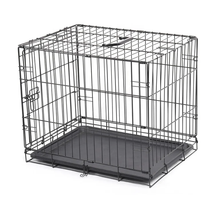 Professional Factory Customized Powder Coated Foldable Metal Wire Dog Cage For Pet
