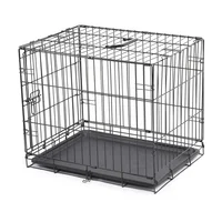 

Professional Factory Customized Powder Coated Foldable Metal Wire Dog Cage For Pet