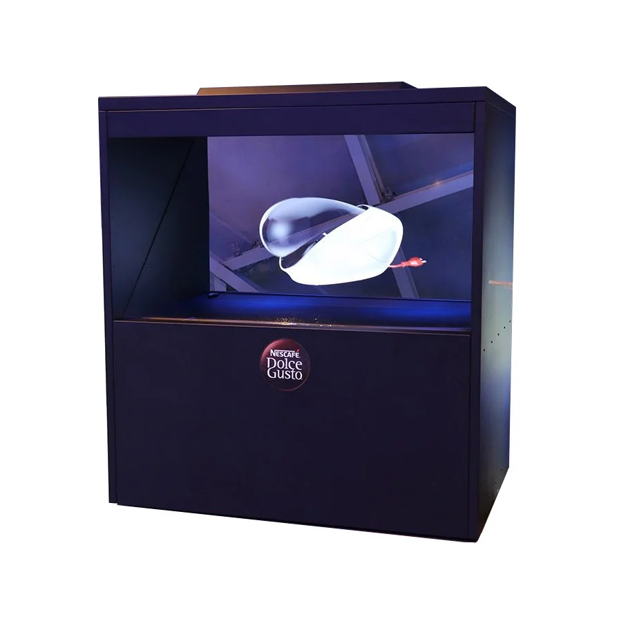 

3D Holo Display Showcase Hologram Box Holobox in Advertising