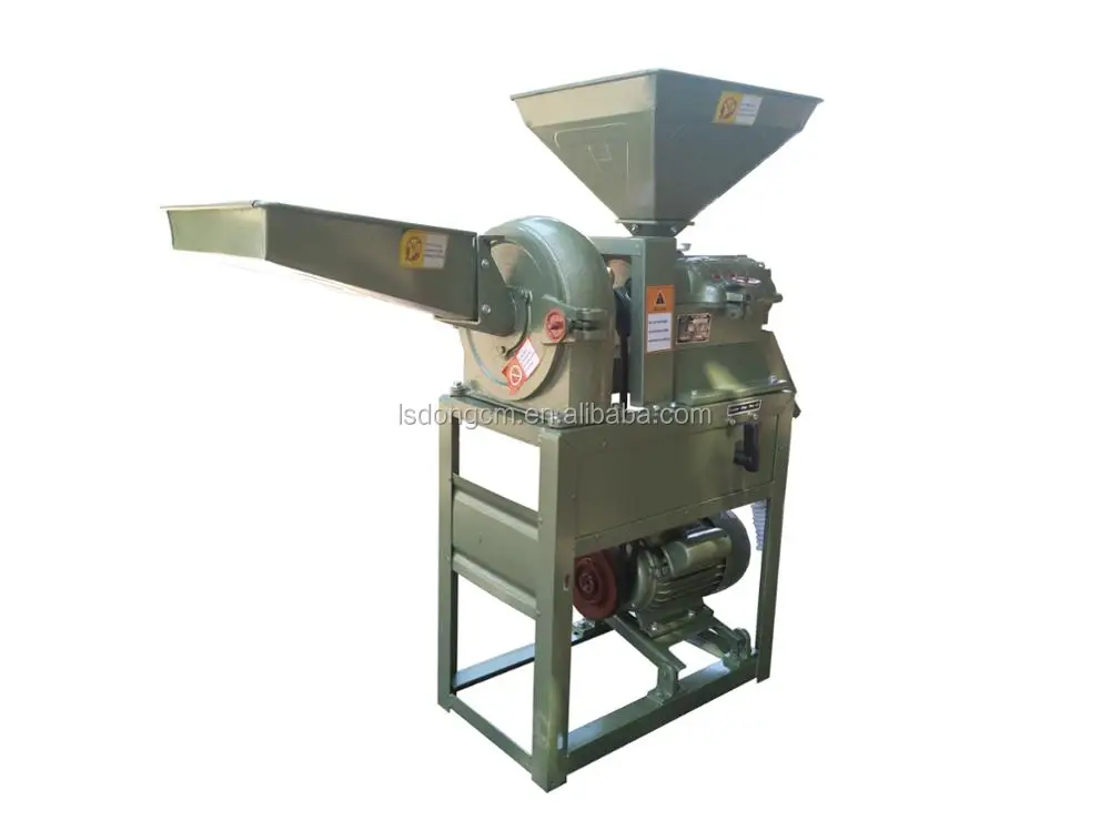 Beans Corn Rice Husking Milling All In One Machine/rice Huller Miller