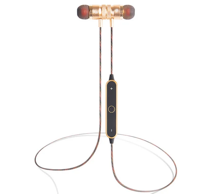 

Waterproof Magnetic Bluetooth Earphone Wireless Headset With Mic BT-22, N/a