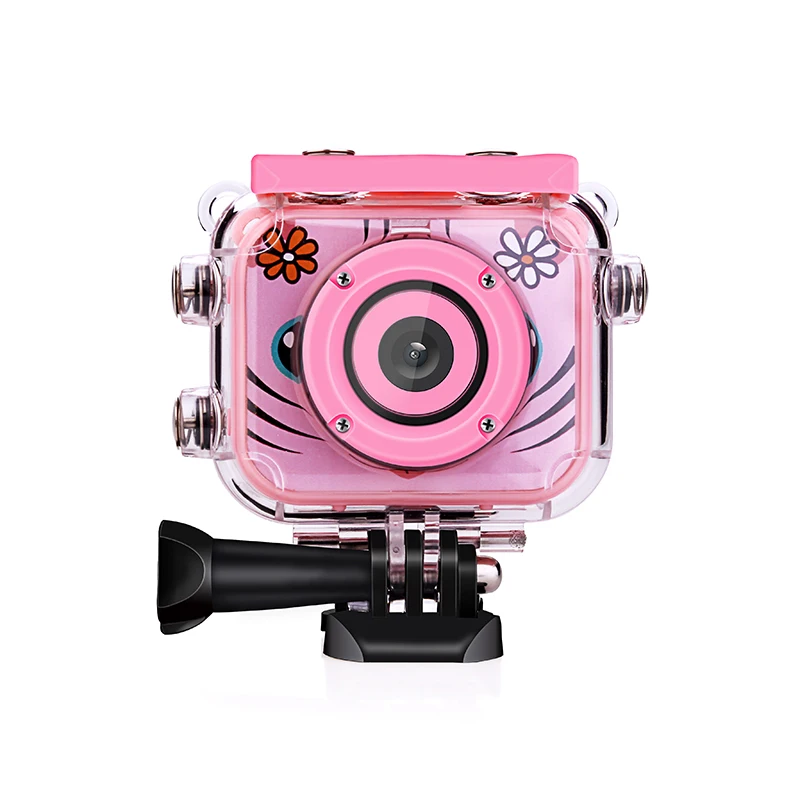 

Kids Hidden Camera Watch Underwater for Sport Digital Video, Blue/pink