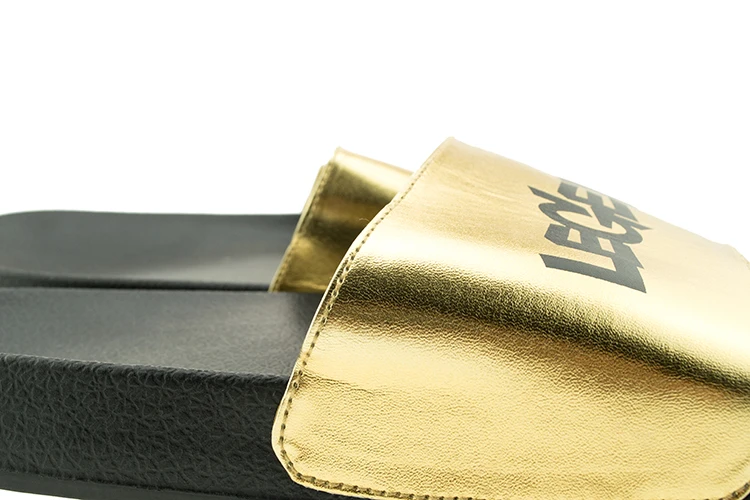 
Custom logo printing mens PVC slide slippers 