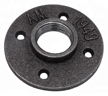 1 2 Floor Flange For Creating Iron Pipe Curtain Rods And Pipe