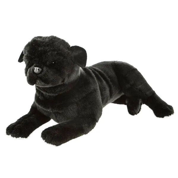 black pug plush