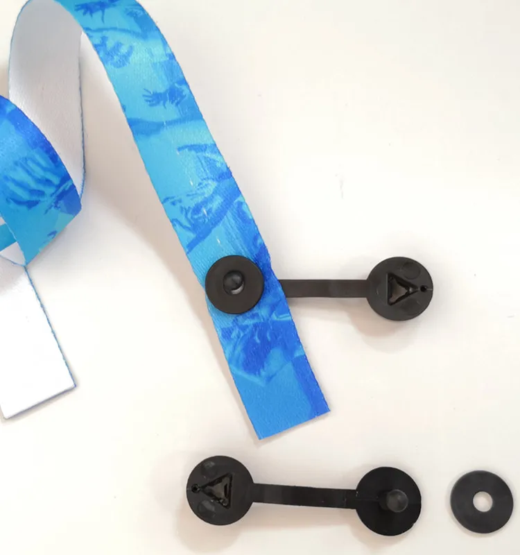 One Off Plastic Snap Fasteners Clip For Event Fabric Wristbands Buy