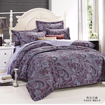 2018 Fashion Design Double Size Satin Cotton Comforters And