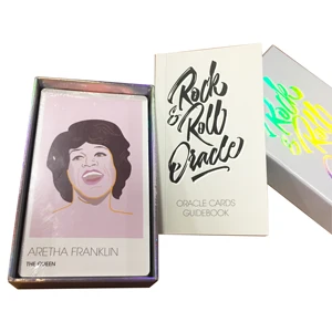 Holographic card game, educational cards printing